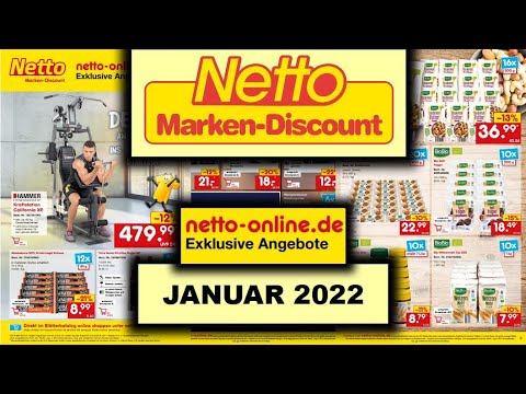 NETTO-online.de JANUAR 2022 LIDL / ALDI /KAUFLAND- NEUE PRODUKTE