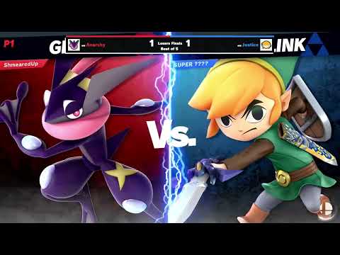 Anarchy (Greninja) vs Justice (Toon Link, Min Min) - Losers Final - Modern Nest #6