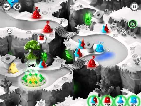Jelly Defense Walkthrough - Fruit Sherbet Bridge