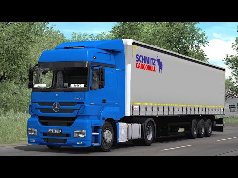 ETS2 Mercedes Axor 1840 Lvov - Lutsk