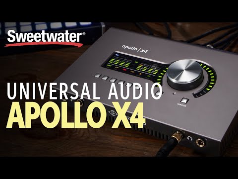 Universal Audio Apollo x4 Audio Interface Overview