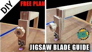 Jigsaw Blade Support | Make A Jigsaw Table Blade Guide