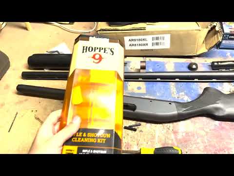 How to clean a Remington 870 using a Basic Hoppes Cleaning Kit
