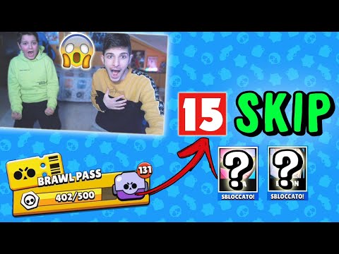 APRO TUTTO IL BRAWL PASS! 2 BRAWLER e 15 SKIP LUMINOSI! - Box Opening ITA
