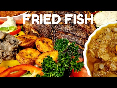 Fried Tilapia Fish | Senegalese-Gambian Style & Food