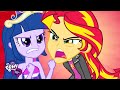 Equestria Girls The Elements Of Harmony Defeat Sunset Shimmer MLP EG Movie