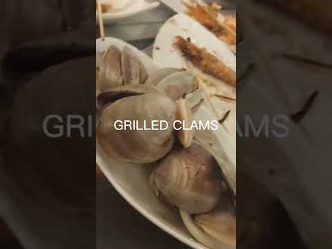 ASMR GRILLED CLAMS #seafoods #pulutan #shorte |Dhai Yan Vlogs