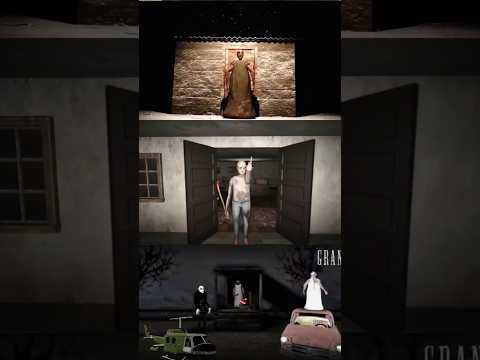 Evolution of Granny Remake vs Phychopath Hunt Vs Granny All Escape 😈#granny #shorts #evolution