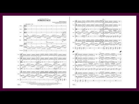 Poker Face by Lady Gaga | Arr. Robert Longfield