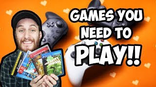 5 Games You Need To Be Playing!