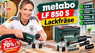 Metabo Lackfräse LF 850 S im Test: Lohnt sich der Kauf für Treppen & Türen?