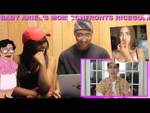 Couple Reacts : "Baby Ariel's Mom Confronts ME IN PERSON!" By Ricegum Reaction!!