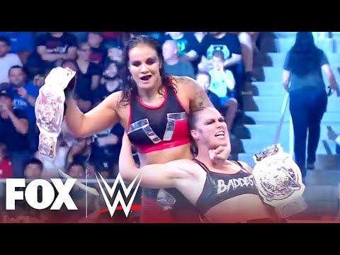 Ronda Rousey and Shayna Baszler win Women’s Tag Team Championships following Night of Champions!