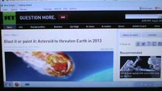 there will be NO knowledge of the asteroid impact before