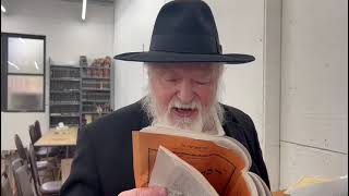 היום יום ראש חודש חשון - הרב לייבל אלטיין שנת תשפ"ד