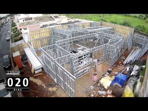 120 dias em 2 minutos - Steelframe + Drywall