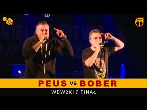 Bober 🆚 Peus 🎤 WBW 2017 Finał (freestyle rap battle) Półfinał