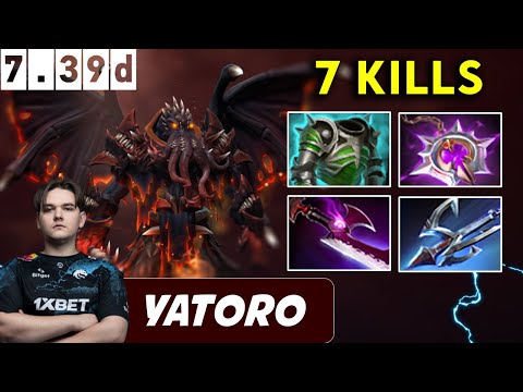 Yatoro Doom Safelane 7 Kills - Fissure Universe 2025 Dota 2 Pro player Gameplay