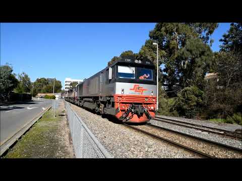 Rail Action in the Adelaide Hills 6th June 2023 Freight Trains SCT Logistics and Pacific National