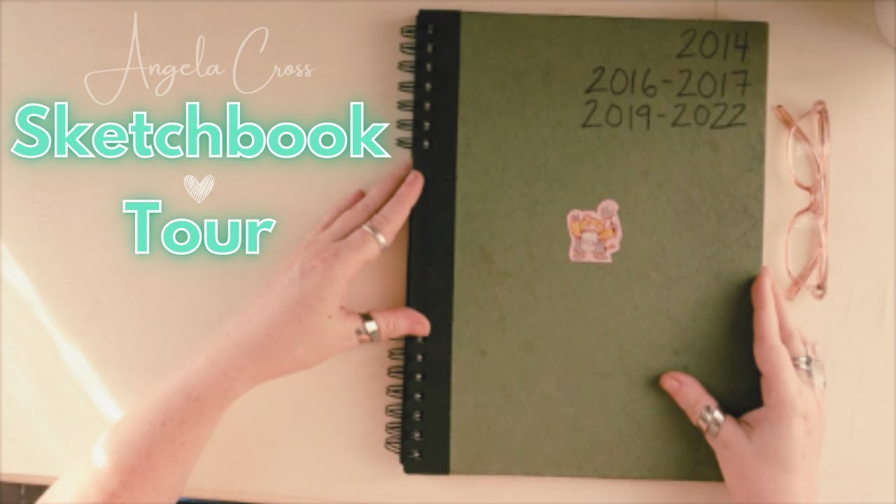 Hodge-Podge Art  📓 SKETCHBOOK TOUR 📓 Figure Drawing and Random Art-y Projects