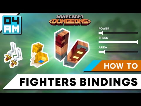 Minecraft Dungeons: How To Get The Fighters Bindings, Soul Fists and Moon Daggers FAST Guide