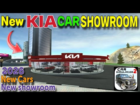 New KIA Car Showroom😱😘 in 2026 in Car Simulator 2