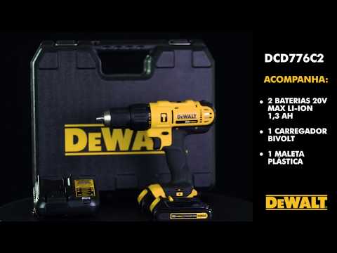 Parafusad/Furad Impact 13Mm Lit 20V Dcd776C2 Dw