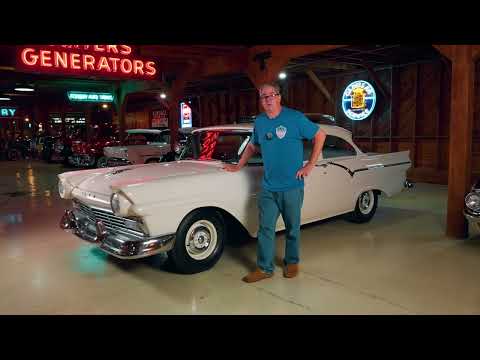 Thumbnail for Steve Magnante talks 1957 Ford Tudor Supercharged Sedan selling Richmond Auctions Oct 24/25 9k miles by 1957 Ford