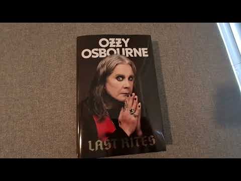 Ozzy Osbourne: Last Rites Book Unboxing/Overview