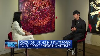 Taiwanese pop star Jay Chou crosses into the art world