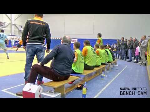 BenchCAM. Vol 3. Futsal. Narva United - Cosmos Tallinn.