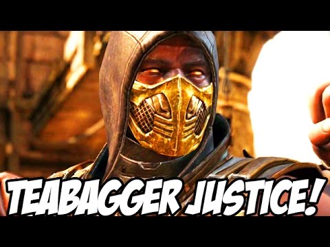 THE BEST TEABAGGER REVENGE MATCHES OF 2016! - Mortal Kombat X Teabagger Justice Funny Moments