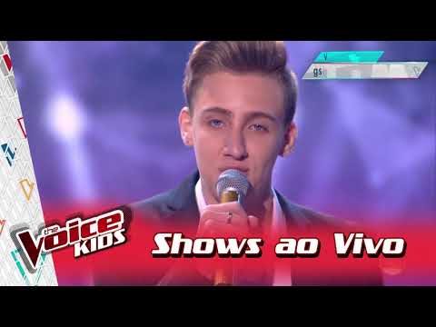Luiz Henrique Schultz canta ‘Tudo Que...’ nos Shows ao Vivo – ‘The Voice Kids Brasil’ | 3ª Temporada