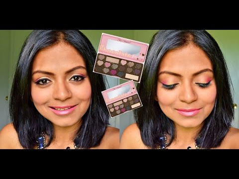 Too Faced Chocolate Bon Bons Palette Tutorial | Mermaid Bidisha