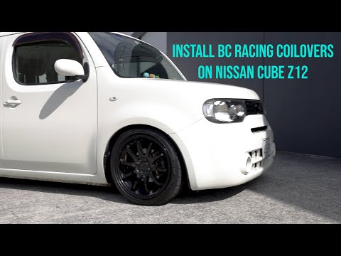 Installing BC Coilovers on my Nissan Cube Z12