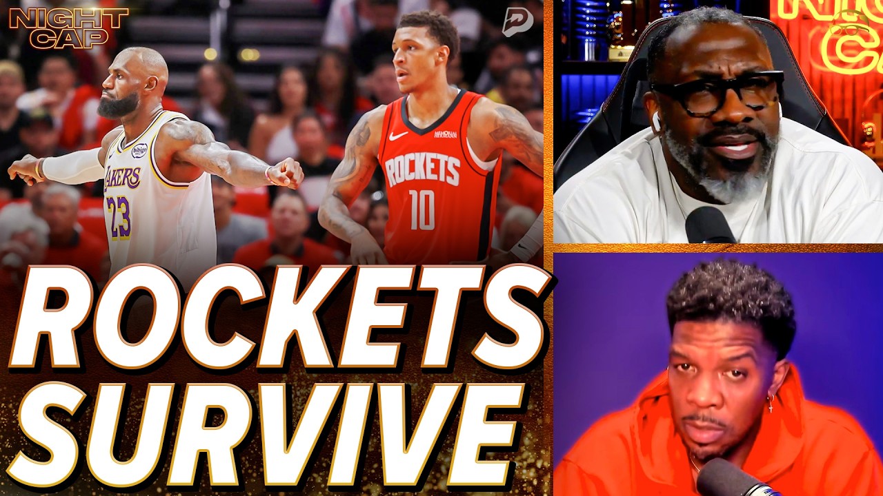 Shannon Sharpe DISAPPOINTED Rockets Avoid SWEEP vs. EXHAUSTED LeBron & Lakers | Nightcap