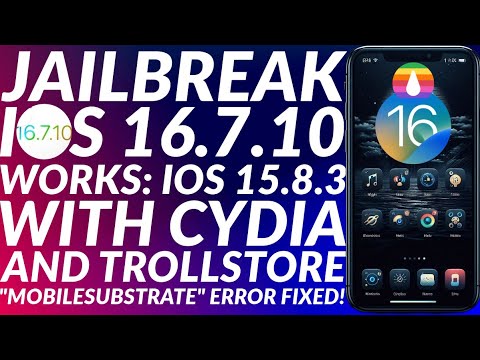 Jailbreak iOS 16.7.10 Rootful with Cydia & Trollstore | iOS 16.7.10 Jailbreak | Palera1n 16.7.10 JB