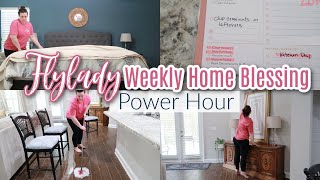 Flylady Weekly Home Blessing | Power Hour | Whole House Clean