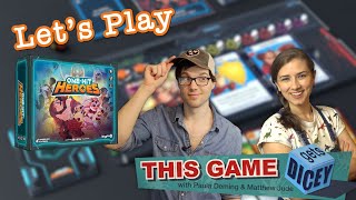 Let's Play One Hit Heroes - This Game Gets Dicey!