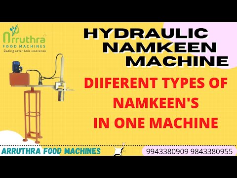 Hydraulic Namkeen Extruder Machine ( Medium )