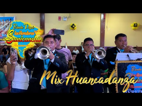 Banda Papá Los Herederos de Sunicancha 🔥 ▶ Mix Huancadanza 2025
