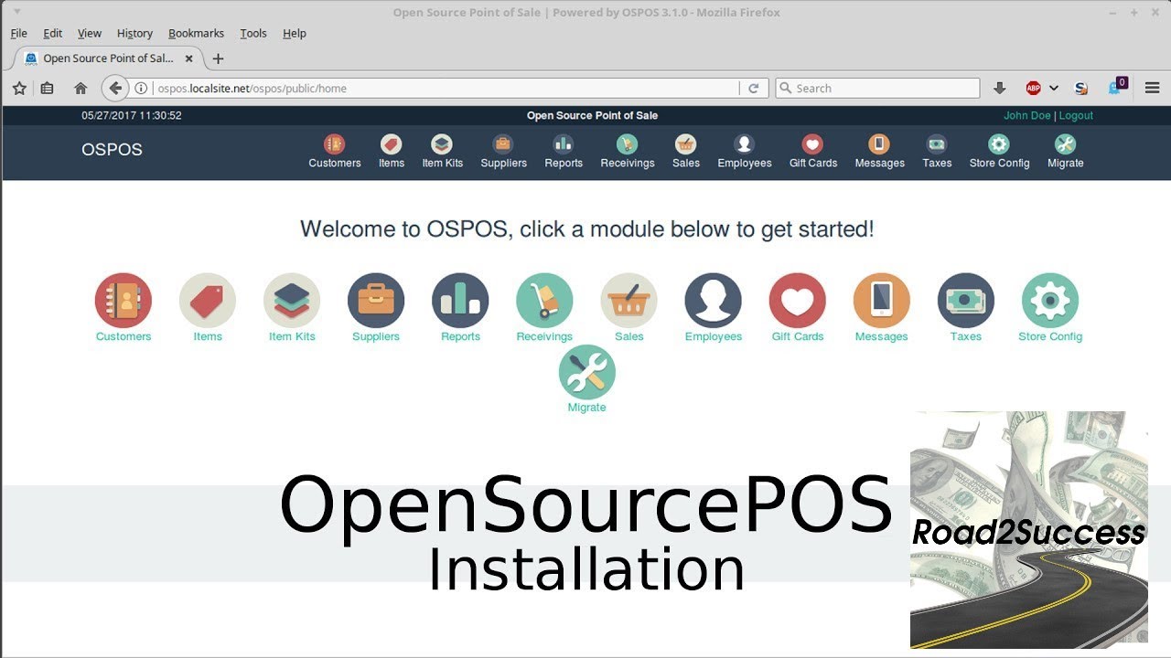 How To Install OpenSourcePOS On Self Hosted server or Hosted Site