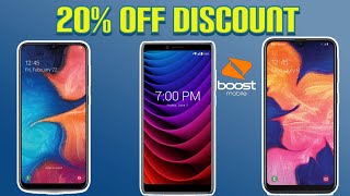 Boost Mobile 20% OFF Discount Promo Code// New and Current Customers.