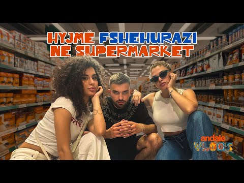 24 orë fshehurazi në Supermarket | ANDALE VLOGS