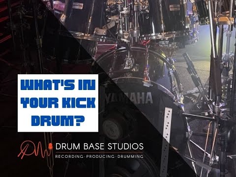 Kick Drum Recording Tests. What's in yours? Paint? Sand? MLV? Well I find out what works.