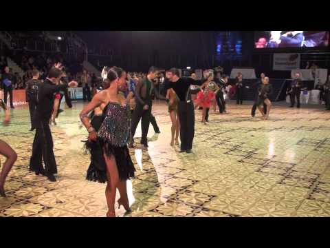 DANCE MASTERS 2011 - IDSF INTERNATIONAL ADULT OPEN LATIN - ROUND 1 - JIVE