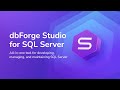 Powerful SQL Manager Tool IDE For MS SQL Server Databases DbForge Studio For SQL Server
