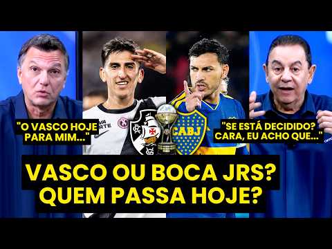 O VASCO PASSA ou CAI para o BOCA JUNIORS? “Olha, EU TE DIGO que…” VEJA DEBATE antes da DECISÃO!