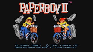 Paperboy 2 / Sega Megadrive (Genesis)