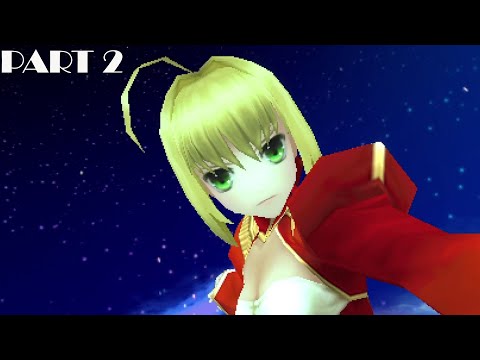 Fate/Extra CCC Walkthrough part 2 - Saber